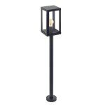 Eglo alamonte 1 - lanterne ext�rieure a 1 ampoule noire ip44, e27