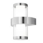 Eglo beverly 1 - applique murale d'ext�rieur led inox ip44