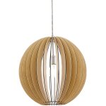 Eglo cossano - grand plafonnier sph�rique a 1 ampoule, nickel satin�, e27