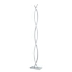 Eglo lasana 2 - lampadaire led chrome