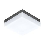 Eglo sonella - plafonnier led ext�rieur affleurant anthracite ip44