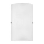 Eglo troy 3 - applique murale d'int�rieur a 1 ampoule, nickel satin�, e14