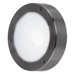 Eglo vento 2 - applique murale ext�rieure a led en acier inoxydable 2044