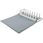 Egouttoir a vaisselle en microfibre - tescoma - clean kit - pratique et gain de place - gris