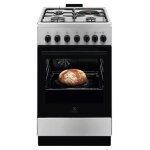 Electrolux 943 005 628 four et cuisini�re electrique combi noir et acier inoxydable