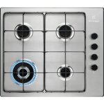 Electrolux egs6414x plaque acier inoxydable built - in (placement) gaz 4 zone(s)