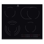 Electrolux ehf6547fok noir int�gr� 59 cm plaque avec zone � induction 4 zone(s)