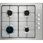 Electrolux kgs6404sx - piano cottura gas n 4 fuochi inox Electrolux kgs6404sx - piano cottura gas n 4 fuochi inox