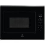 Electrolux kmfd264tex noir, acier inoxydable micro - ondes grill int�gr� 26 l 900 w
