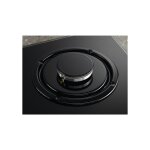 Electrolux plaque de cuisson gaz srie 800 flamelight 90 cm kgg953753k noir