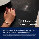 Electrolux plaque induction saphirmatt� se; 3 foyers y63iv346ct noir mat