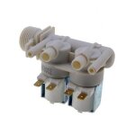 Electrovanne 2 voies 90 diam 10mm lave - linge (c00066518 482000027243 ariston hotpoint indesit whirlpool) ...