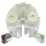 Electrovanne 2 voies + connecteur lave - linge faure electrolux