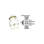 Electrovanne 2voies 90 10mm pour lave linge brandt - 55x8393