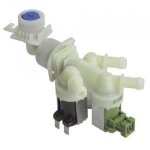 Electrovanne complete 3 voies pour lave linge aeg