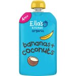 Ella's kitchen pur�e bananes et noix de coco bio d�s 4 mois 120g