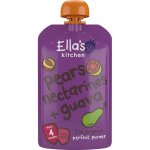 Ella's kitchen pur�e poires, nectarines & goyave bio 4m + 120g