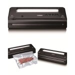 Emballeuse sous vide - melissa - machine � sceller - 110 w - noir - largeur de soudure 28 cm