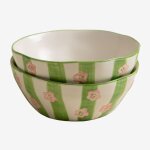 Emballez les 2 bols et herbe �13 cm marneda multicouleur classic