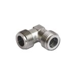 Embout raccord coud� pour tuyau de gaz