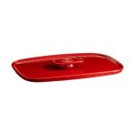 Emile henry - couvercle plat a four 9652 - grand cru - rouge Emile henry - couvercle plat a four 9652 - grand cru - rouge