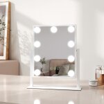 Emke miroir de maquillage hollywood avec �clairage, lumi�re variable, dimmable, 36x30. 5 cm, miroir 7x ...
