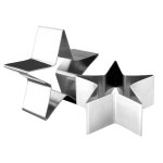Emporte piece inox etoile 10x4. 5