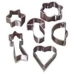 Emporte - pi�ces en inox - multicolore - metaltex - lot de 6 - compatibilit� lave - vaisselle - gris