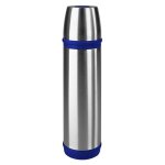 Emsa 502473 thermos bleu et acier inoxydable