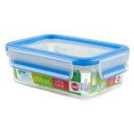 Emsa 508538 bo�te herm�tique alimentaire rectangulaire transparent 8 pi�ces