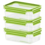 Emsa 515583 bo�te herm�tique alimentaire rectangulaire 0, 55 l transparent 6 pi�ces