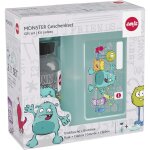 Emsa kids kit gourde 0, 4l + boite  goter, motif: monstre