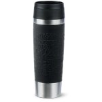 Emsa travel mug classic n2022000 thermos 500 ml noir, acier inoxydable acier inoxydable