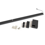 Emuca 5074254 barre de penderie pour armoire castor avec lumi�re led, batterie amovible et d�tecteur ...