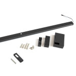 Emuca 5074454 barre de penderie pour armoire castor avec lumi�re led, batterie amovible et d�tecteur ...