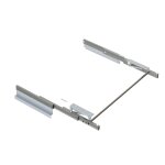 Emuca coulisses pour table à rallonge et relevable oplà folding + 39 m120, inox brossé , aluminium Emuca coulisses pour table à rallonge et relevable oplà folding + 39 m120, inox brossé , aluminium