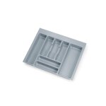 Emuca range - couvert optima universal, 1. 000, plastique gris, plastique, 1 ut.