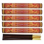 Encens - hem - sang des dragons - lot de 100 b�tonnets - r�sine naturelle - odeur balsamique