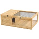 Enclos pour tortue - parc pour tortue - niche, enclos ext�rieur, toits ouvrants verrouillables - plexiglas ...