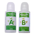 Engrais liquide hydroponique ab en deux parties, pour plantes de jardin, aliments, pour fleurs, lgumes, ...