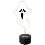 Enseigne n�on halloween - lolahome - citrouille - led - usb - d�coration int�rieure