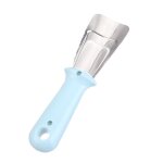 Ensemble de 2 pelles a glace pour r�frig�rateur pince a glace pour cong�lateur en acier inoxydable outil ...