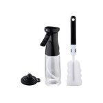 Ensemble de 3 pi�ces bouteille d'huile + pinceau + entonnoir en silicone bgmp - 6113 masterpro