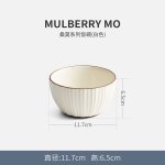 Ensemble d'assiettes et de bols en porcelaine, quemet alimentaire, vaisselle, bol a soupe a salade, cramique, ...