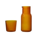 Ensemble de bouteilles d'eau chaude et froide, carafe de couleur avec verre, pichet d'eau de chevet, ... Ensemble de bouteilles d'eau chaude et froide, carafe de couleur avec verre, pichet d'eau de chevet, ...