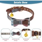 Ensemble collier et laisse pour chien u2013 n?ud papillon classique a carreaux et collier bandana pour ... Ensemble collier et laisse pour chien u2013 n?ud papillon classique a carreaux et collier bandana pour ...