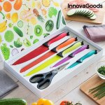 Ensemble de couteaux en c�ramique et ciseaux swissq fashion innovagoods (6 pi�ces)