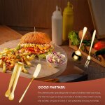 Ensemble de couteaux epandeurs de beurre de fromage, cuillres de cuisine pratiques et fourchettes couteaux ...