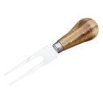 Ensemble de couteaux a fromage, couverts a fromage en acier inoxydable, coupe - fromage, manche en bois, ...