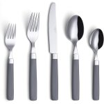 Ensemble de couverts en acier inoxydable annova - poignées de couleur - fourchettes a dîner, fourchettes ... Ensemble de couverts en acier inoxydable annova - poignées de couleur - fourchettes a dîner, fourchettes ...